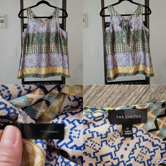 Blouse Tank Top Womens S/M Sleeveless Lightweight Flowy Breathable Bundle Lot - Picture 5 of 16